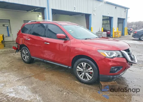 2017 Nissan Pathfinder S z USA, uszkodzony, nr VIN 5N1DR2MM7HC625260